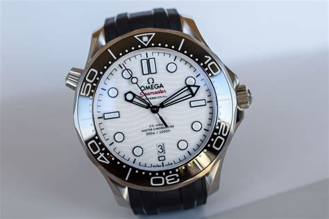 omega seamaster white dial|omega seamaster chronograph white face.